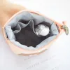 Kawaii estilo desplegable estuche de gato calidad de tela de tela de tela linda caja de almacenamiento lápices suministros de papelería bolsas de lápices