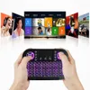 A8 Mini Bluetooth Keyboard 2.4g Double modes Handheld Foardard Mouse Touchpad Topon Control pour Windows Android