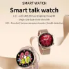 Watches HK39 Smart Watch Amoled Screen Women Girls Bluetooth Ring NFC PAYRAGE Blodtryck Syre Kvinnliga män smartur