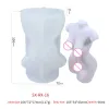 2021 Nuovo uomo donna candela silicone stampo fai da te maschio incinta donna corpo timido donna silicone candela stampo