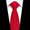 Ties cravatte da maschi stampato di nuovo disegno da uomo 7,5 cm Polestere jacquard gravatas cravatta per matrimoni adatto per il workplacec240410