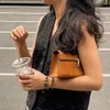 Cowhide Womens Handbag Savette Bagニッチデザインハイエンド感覚エンベロープ大容量ハンドバッグ
