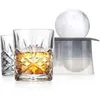 1PCS Whisky Glass, copos de rochas antiquadas copos, copos para escocês de coquetel, bourbon, gin, voldka, conhaque