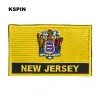 U.S.A Connecticut Maine New Jersey Delaware Michigan New Hampshire Vermont State National Flag Flag Embrods Patch Patch