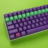 Tillbehör Cherry Profile KeyCap 130 Keys PBT KeyCaps färgämnen Japansk personlig nyckelknapp för spel Cherry MX Switch Mechanical Tangentboard