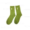 da uomo Calzini da donna Lettera ricamo di cotone casual Basketball Cotton Cotton Mens and Womens Fashion Socks Corial