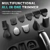 トリマーkemei pro oll in one Hair Trimmer Kit Face Body Grooming Beard Hair Clipper Men Trimer Electric Hair Coting Machine