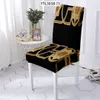 Europese elementen Stijl Cover voor Dining Woonkamer Stoel Cover Bloemen Patroon Dineermeubilair stoelen Covers Home Stuhlbezug