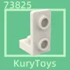 Kury Toys DIY MOC For 73825 100pcs Building block parts For Bracket 1 x 1 - 1 x 2 Inverted