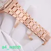 Grestest AP Wrist Watch Royal Oak 15451or Watan Watch Watch Rose Gold with Diamond Automatic mécanical Swiss Luxury Montres Watchs Casual Fashion Watch Diamètre 37 mm