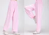 7colors Unisex Summer high stretch hemp practise tai chi trousers martial arts pants Tai chi Kung fu high quality