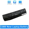 Batterier CSBD Ny N850BAT6 Laptop -batteri för CLEVO N850 N850HC N850HJ N870HC N870HJ1 N870HK1 N850HJ1 N850HK1 N850HN 11.1V 62W/5500MAH