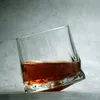 Marca oceano girare top top whisky vecchio stile diamante di vetro roccia spessa pesante divertimento rotazione rotazione bicchiere Xo bicchiere di vino in bicchiere di vino