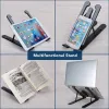 Stand New Foldable Laptop Stand Portable Notebook Suporte base ajustável Riser de resfriamento para acessórios para tablets de laptop para laptop