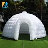 خيمة كبيرة قابلة للنفخ قبة 6 أمتار بيضاء igloo خيمة لمساحة الحدث