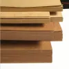 50pcs / lot A5 A4 Kraft Paper Brown Papier Craque Craqueur épais Carte de carte Carte Papier DIY CARTE FAIRE PAPIER 80G 120G 150G 200G 250G