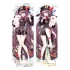 Genshin Impact Dakimakura Hutao Cosplay Pillowcase Anime Game Hugging Body Pillows Cover Kawaii Loli Girl Printed Pillow 120x40