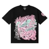 Fashion New Hell Star Pink Body Large imprimé T-shirt à manches courtes décontractées pour hommes et femmes haïkyuu