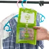 Torkmedel Hygroskopisk anti-Mold Desiccant Väskor Ny hängande garderob hängande fuktpåse garderobsskåp garderobsavfuktare