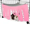 TASSEL Strip Small Pet Tält Hudout Guinea Pig Hamster Hedgehog Hammock Gardin Små djur som hänger säng hörn bo matthus