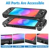 Oivo för Nintendo Switch OLED CASE SILICONE GRIP Protector Dockable Soft Shell Console Skin Case For N-Switch OLED Accessories