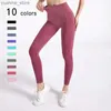 Tenues de yoga vêtements de yoga sans couture et pantalon de fitness serré Y240410