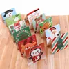 Mini Babbo Natale Merry Christmas Tree Paper Greeting Cartoder Auguri Craft Children Festival Gift Kawaii Stationery Kawaii