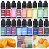 56 Couleur 10 ml Pigments de résine Diy UV UV Epoxy Résine Moule Savon Dye Liquide Colorant Bijoux de fabrication Crafts Résine