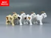 4pcs MOC Bricks Animal Goat Sheep Farm Street View Accessories Educational Building Blocks Toys Kids Gifts