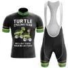 2022 Team Turtle Pro Cycling Jersey 19d Gel Bike Shorts Suit Mtb Ropa Ciclismo Mens Summer Bicycling Maillot Culotte Clothing276V