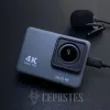 Kamera cerastes kamera akcji 4K60FPS WiFi Antishake Action z zdalnym sterowaniem ekranem Wodoodporna sportowa rejestrator napędu aparatu sportowego