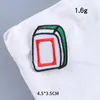 Cinese Mahjong Carattere cinese Southeast Northwest Camiliato Applique per patch per abbigliamento T-shirt adesivo badge patch