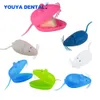 Boîte boîte de fée de dents 50pcs Forme de souris Boîte de rangement de dents Boîte de rangement de Tooth Souveniture outil de conteneur Save Container Mini Cadeau