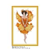 Butterfly Fairy Series Wzorka Zestaw krzyżowy Aida 14ct 11ct Count Canvas Printing Hafting Zestaw do szycia DIY Igle robak