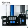 Zonesun ZS-TB50SM Semi-automatico Intelligente Round Glass Bottle Stick Beverages Etichettatura Ungo Etichetta