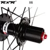 RXR Road Bike Wheel X6 700C Räder 7-11 Geschwindigkeit 4 Lager gegen Bremsklammern Aluminium-Legierung Vorder-/Rückfahrradrad