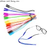 Silicone World World Regolabile occhiali in silicone cingola occhiali da sole corde corde occhiali a catena Sortistica sport Anti Slip Corbi