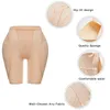 Booty Gains Butt Sauveter Pantes rembourrées Shapewear pour femmes Shorts en amélioration de la hanche basse