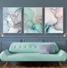 Geometrisch agaat Marmeren Modern Abstract Canvas Oil Painting Noordse posters en prints Wall Art Foto's voor woonkamer Home Decor5464221