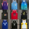 Basketball Jersey Curry George Booker James Durant Th TH Edizione speciale D Laser Cursore