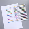 Multicolour Single/Double-End Highlighter Pen Pastel Liquid Marker Fluorescen Highlighters Watercolor Drawing Pen School 04428