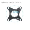 Deckas Oval Chainring 6 мм смещение для SRAM XX1 Eagle X01 GX X1 x0 x9 для DM 32T 34T 36 38 MTB Road Bike Direct Mount