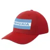 Ball Caps Ushuaia City in Argentina Flag Baseball Cap Hat Designer pour filles hommes