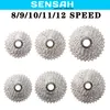 Sensah 8/9/10/11/12 Speed Road Bike Cassette 11V 23T / 25T / 28T / 30T / 32T / 34T / 36T BICYLAGE FREET-WEEL K7 10S Flywheel pour Hg Hub