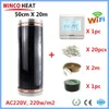 Minco Heat 10m2/Lot Инфракрасная нагревательная пленка 50cmx20m 220w/m2 теплые коврики для ковриков, сделанные в Корее