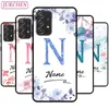 Jurchen Caso de nome de texto personalizado para xiaomi mi a2 a3 10t poco x3 gt nfc cc9 e Redmi nota 10 6 5 4 6a 5a 4a 4x Pro Plus Lite Tampa Lite Tampa Lite Tampa Lite Tampa