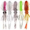 10/12/15 cm 5/8.2/15,8 g Künstlicher Tintenfisch Köder Weiches Fischerei Köder frisch/Salzwasser Schwimbait Outdoor Fishing Köder Tackle Accessoires