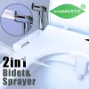 Hicheon Handheld Bidet Toilet Seat Attachement Bidet pour couvercle de toilette avec pulvérisateur Bidet Papet pistolet musulman shattaf japonais Cover