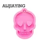 DY0081 DIY Halloween Skull Keychain Silicone Mold Key Ring Mold Epoxy Resin Molds voor sieraden