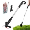 Fiori decorativi Garden Grasser Cutter con 4 pale a corda regolabile Stringe di potatura utensili da tosaerba portatile